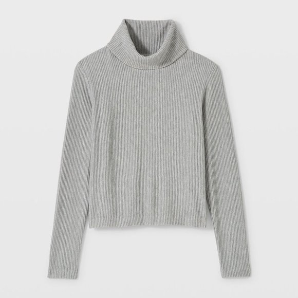 Club Monaco | Grey Turtle Neck Sweater | Size M - Picture 2 of 4